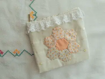 꽃 패치워크 파우치