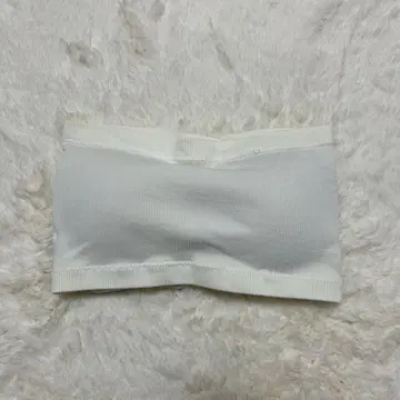 화이트 튜브탑 미사용 새상품