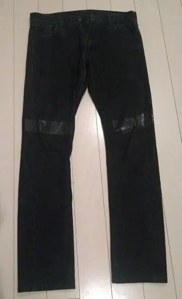 LAD MUSICIAN 블랙 데님 팬츠