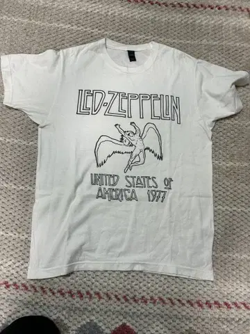 LED ZEPPELIN 1977 미국 T셔츠