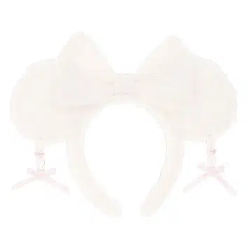 디즈니 머리띠 미니 프리 화이트