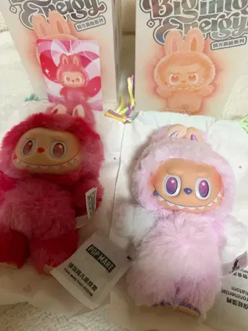 러브부 러브부 Biginto 에너지 빨간색과 보라색