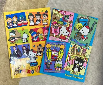[레어] 헤이세이 레트로 산리오 캐릭터 노트 2권 세트