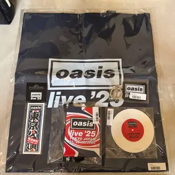 Oasis live '25 VIP 특전 굿즈