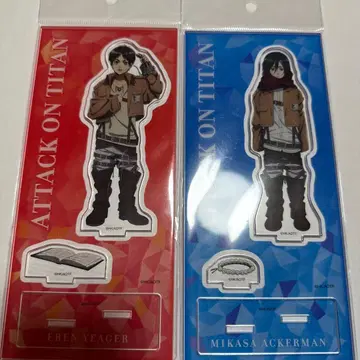 진격의 거인 꼬마 조사병단 아크릴 스탠드 엘렌 미카사