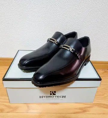 HYDRO-TECH 블랙 로퍼 27cm