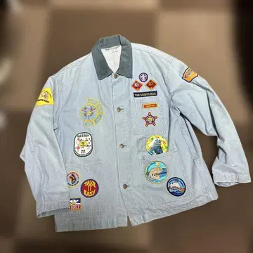 데님 커버올 와펜 포함