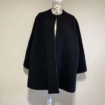 택 포함 새상품 [듀알시브] 본딩 코트 블랙 프리 사이즈