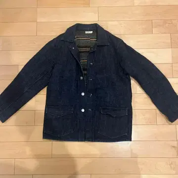 헬라스 카페 데님 커버올 (안감 부착) 아우터 40 웨어하우스