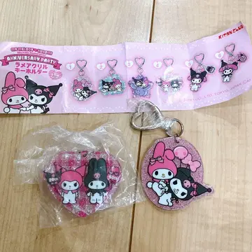 마이멜로디 기념일 파티 키링