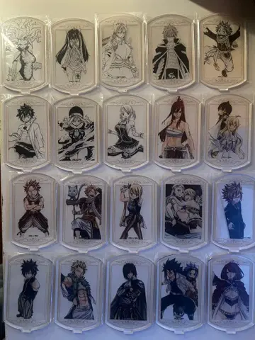 FAIRY TAIL 프린세스 카페 아크릴 스탠드 컴플리트