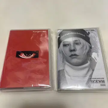 G-DRAGON.BIGBANG 플레이 버튼 세트