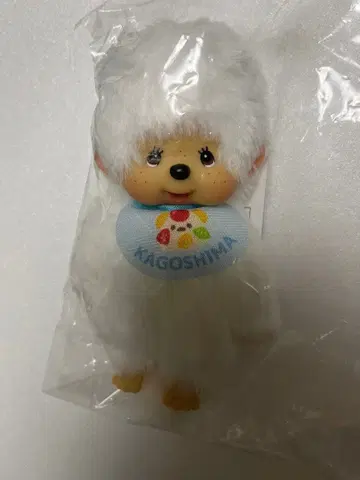 가고시마현 한정판 몽치치 화이트 곰