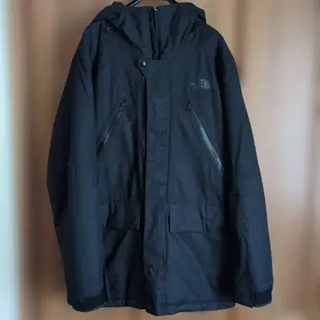 THE NORTH FACE 나일론 자켓 마운틴 후드티 L/G 블랙