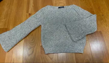 BRAHMIN 니트 M 그레이 라메 믹스 거의 미사용