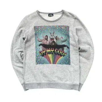 Hysteric Glamor OY MY GOD! 맨투맨 그레이