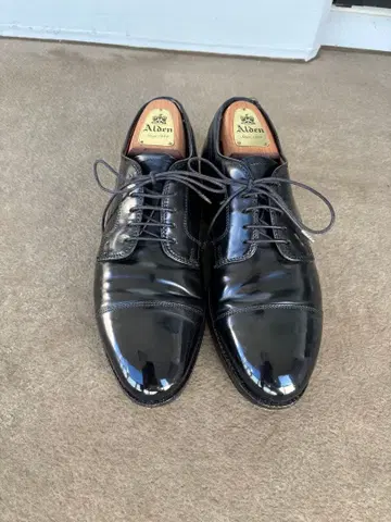 ALDEN 2161 7 1/2 블랙 코도반