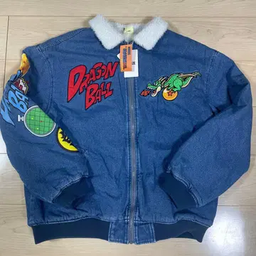 1BREEZE 드래곤볼 콜라보 데님 보아 자켓 (성인 사이즈) 당일 발송