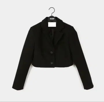 BLACKUP 크롭 자켓