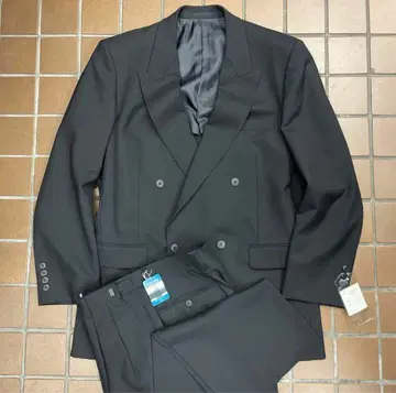 [ 초특가 ] 예복 상복 블랙 더블 수트 / XL A7 / 2턱 / 조절