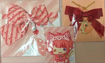 스토푸리 리이누 군 스쿨 리본 리본 참 애니멀 미러 세트 판매