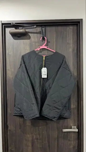 야마다야 블랙 퀼팅 자켓 MEDOC