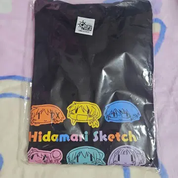 히다마리 스케치 T셔츠 블랙 XL