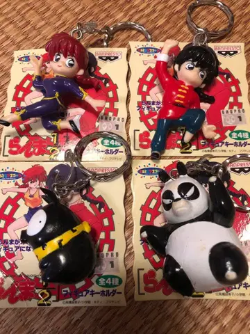 1996년 란마 키링 세트 4개 컴플리트