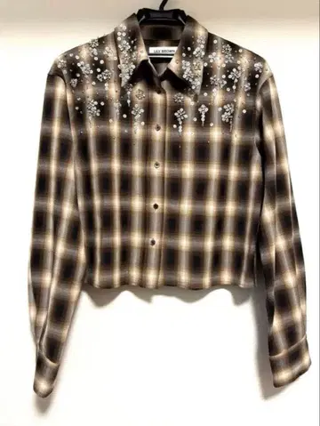 [ 새상품급 ] LILYBROWN 비쥬 체크 셔츠