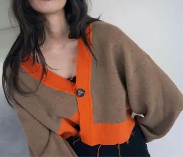 perverse/Double Face Rib Cardigan