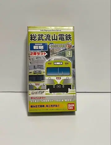 B 트레인 쇼티 소부류잔전철 3000형 와카바 2량 세트