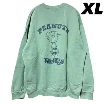 유니클로 PEANUTS 찰리 브라운 맨투맨 XL
