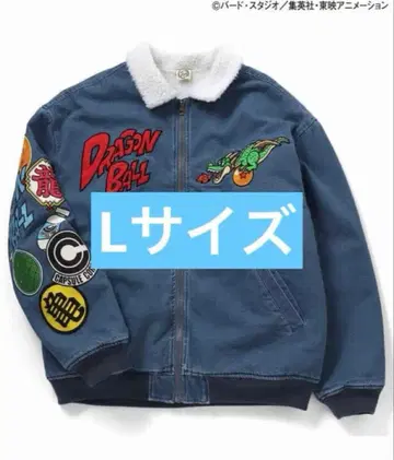 breeze 드래곤볼 데님 보아 자켓