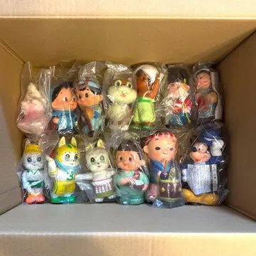 쇼와 레트로 소프트 비닐 은행 저금통 묶음 판매