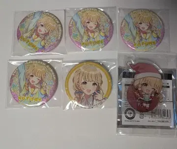 학원 아이돌 마스터 후지타 코토네 캔뱃지 아크릴 스탠드 묶음 판매 세트