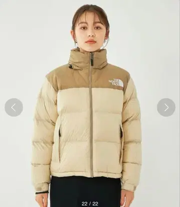 THE NORTH FACE 쇼트 눕시 다운 자켓