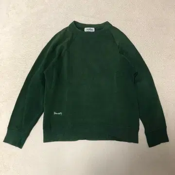 Wrangler 그린 맨투맨 미국 빈티지 의류 빈티지 그린 페이드