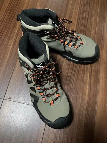 XEBEC [지벡] 미들컷 방수 세이프티 슈즈 올리브/오렌지