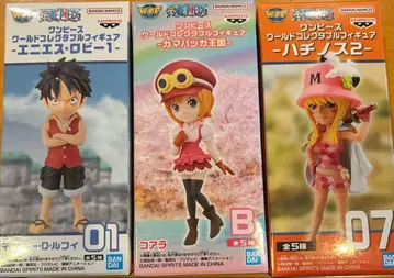 원피스 월드 컬렉션 루피 코알라 공작 3체 세트