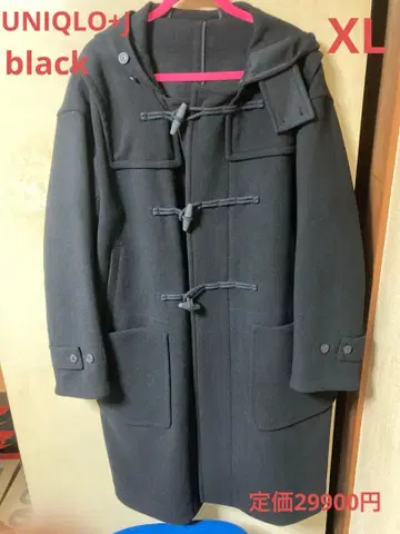 UNIQLO+J 더플 코트 XL black