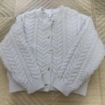 H&M 에이치앤엠 즉시 완판 케이블 니트 가디건 L