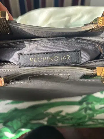 PECHINCHAR 그레이 토트백