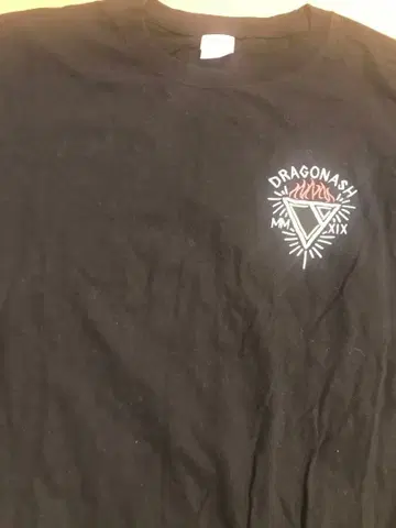 DRAGONASH 블랙 T셔츠 MMXIX