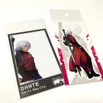 데빌 메이크라이 단테 클리어 카드 스티커 세트