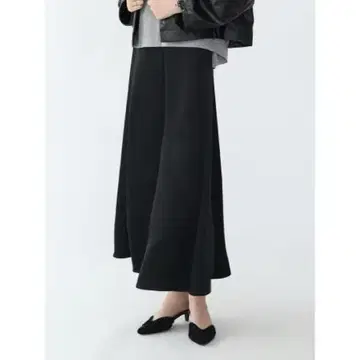 야마다야 스콧 클럽 Aga 아가 블랙 플레어 스커트