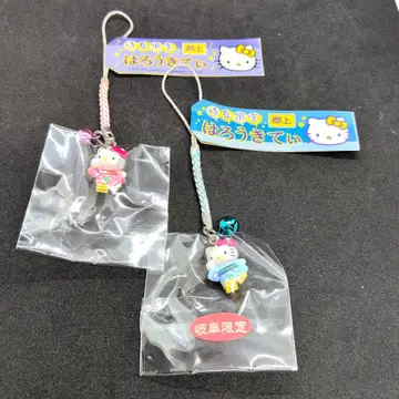 [초레어] 고토치 키티 기후 한정판 구조 네즈케 스트랩 2개 세트