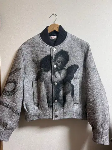 MASU 25FW ANGEL BOMBER JACKET GRAY