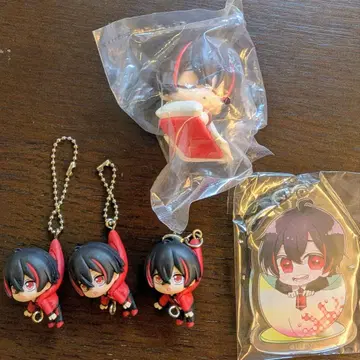 컬러풀 피치 유안군 빌레방 키링 오네무탄 츳만데