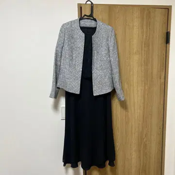 새상품급 Belle Current 13AR 노카라 자켓 x 드레스