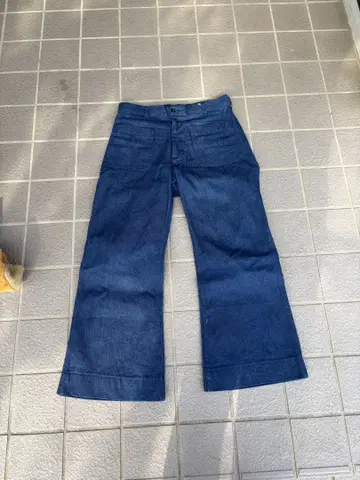 다크 블루 부츠컷 데님